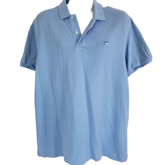 Southern Tide The SkipJack Polo Shirt Men's Size XL Classic Fit Blue Golf Preppy - Picture 1 of 11